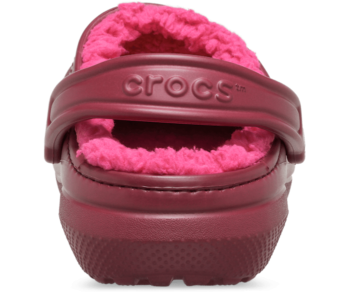 Croc clogs with fur clearance