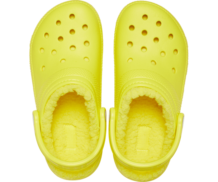 Classic fuzz lined crocs clearance