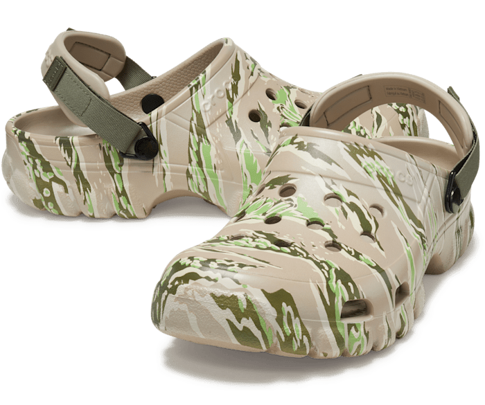 Camo offroad crocs clearance