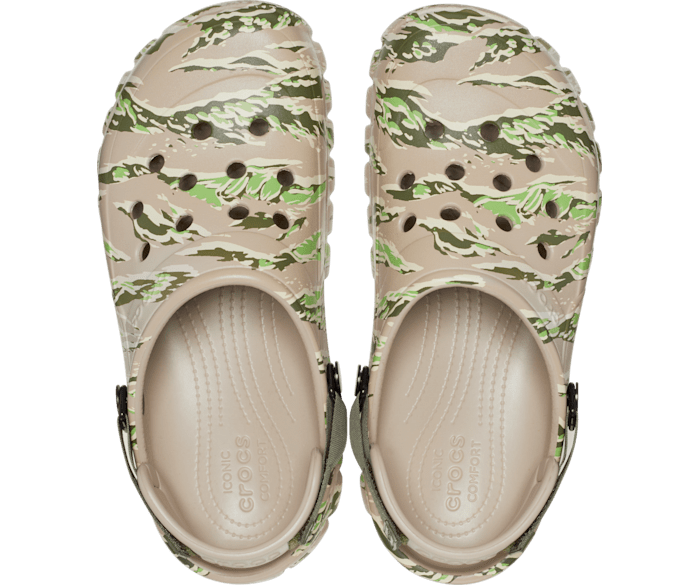 Camo winter crocs top