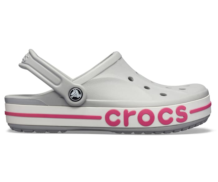 White bayaband clearance crocs