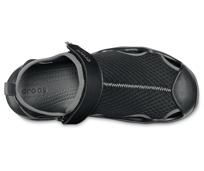 Men s Swiftwater Mesh Deck Sandal Crocs