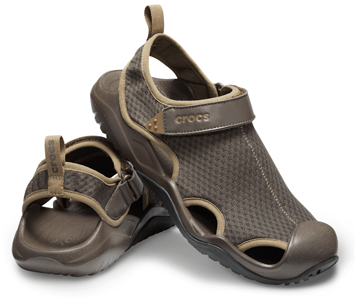Crocs men's swiftwater mesh deck sandals shop