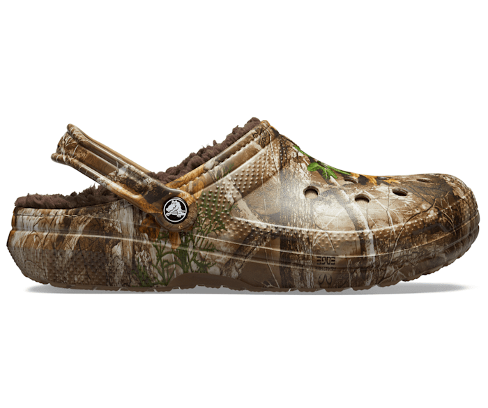 Camo crocs with sales fur mens