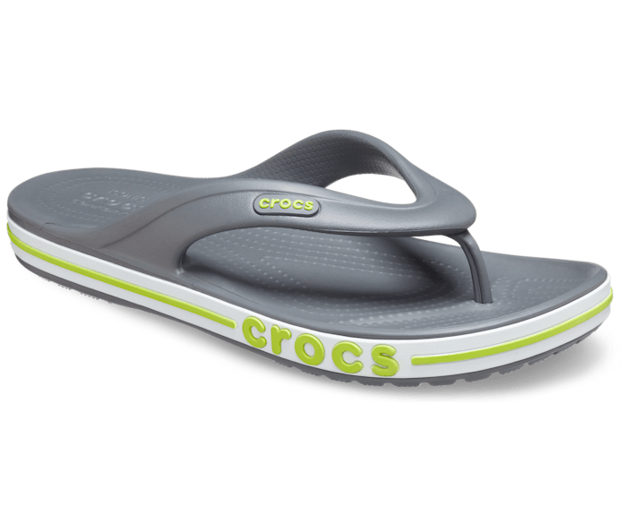 Navy croc flip flops hot sale