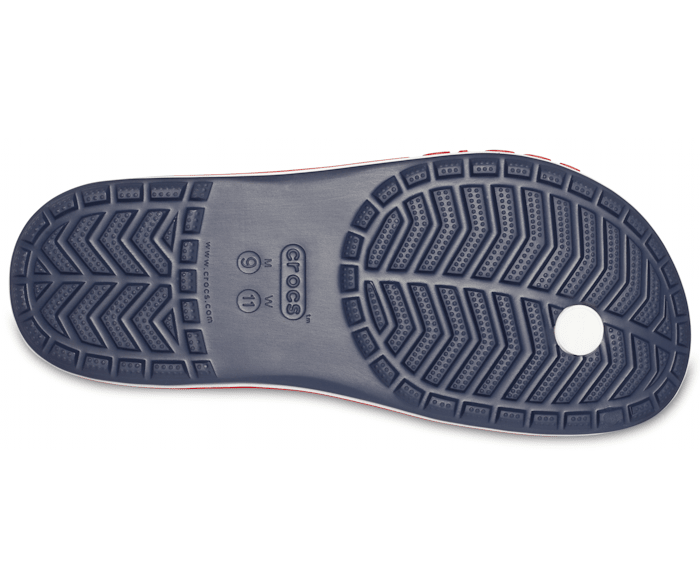 Crocs bayaband navy flip flops on sale