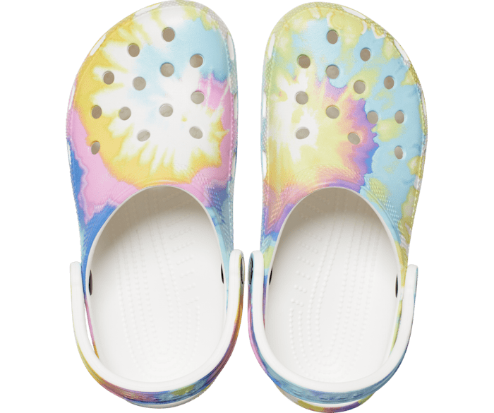 Crocs light tie dye discount