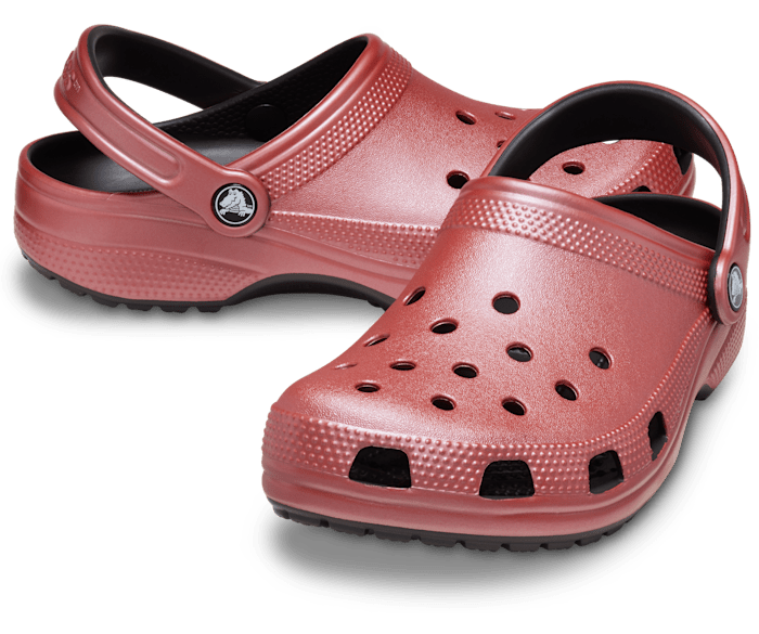 Classic metallic clog clearance