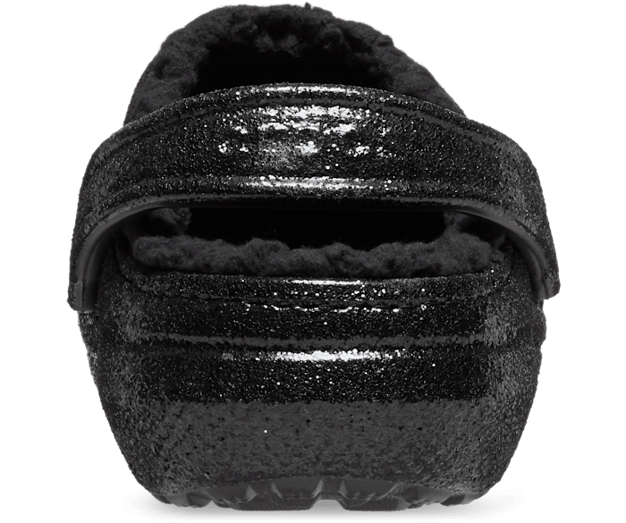 Womens glitter hot sale lined crocs