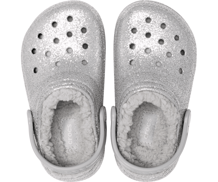 Kids Classic Glitter Lined Clog