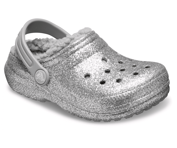 Kids Classic Glitter Lined Clog Crocs