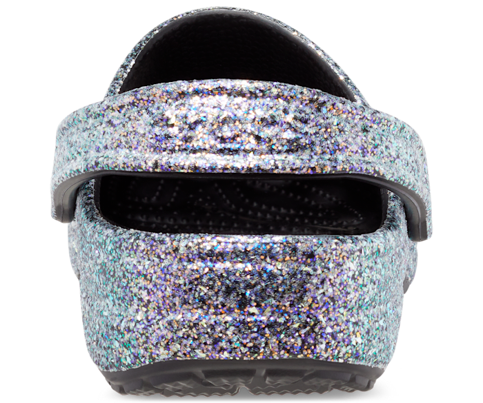 Silver crocs women's hot sale