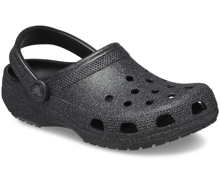 Full black crocs shop
