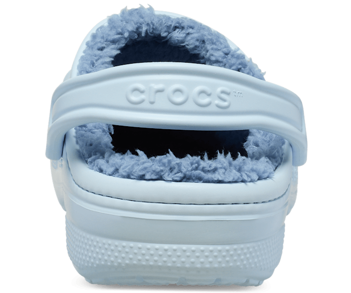 Teal crocs with fur sales