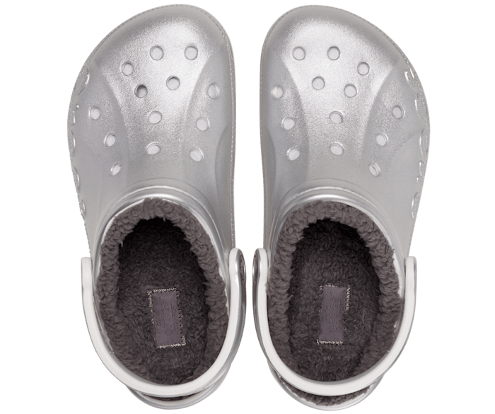 Pink baya on sale lined crocs