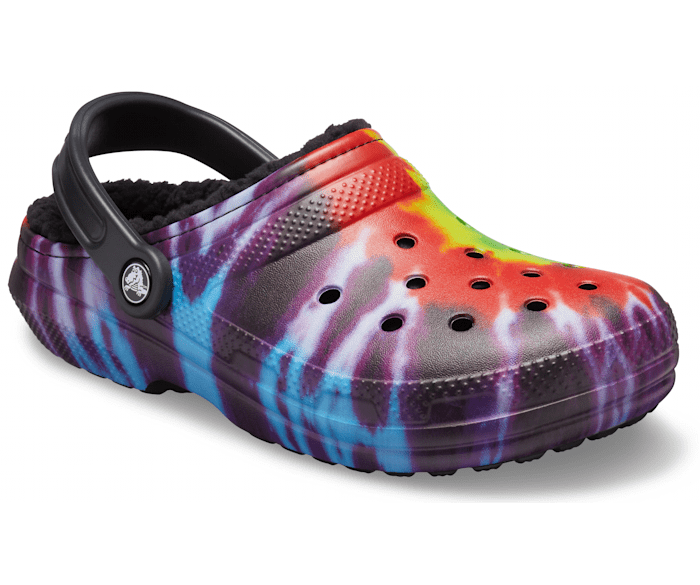 Tie dye crocs online size 4