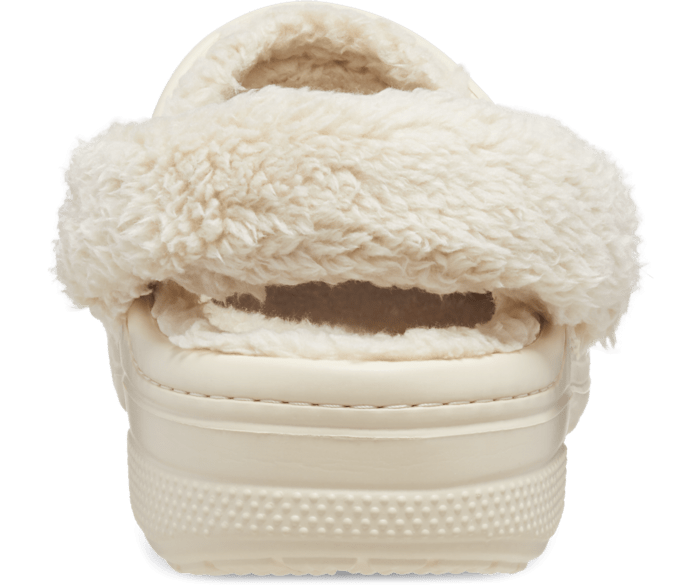 Baya Lined Fuzz Strap Clog Crocs