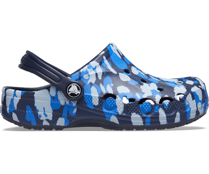 Blue and black crocs cheap
