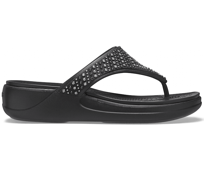 Crocs shop wedge flip