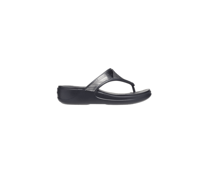 Women s Crocs Monterey Metallic Wedge Flip Crocs
