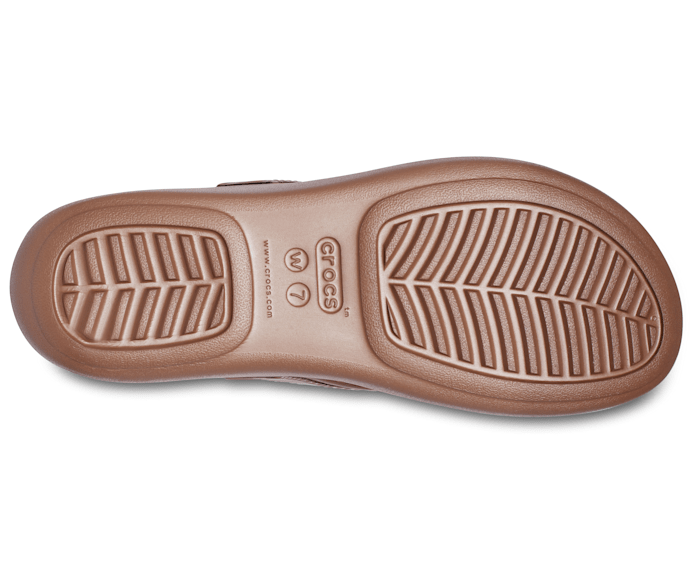 Crocs monterey metallic deals wedge flip