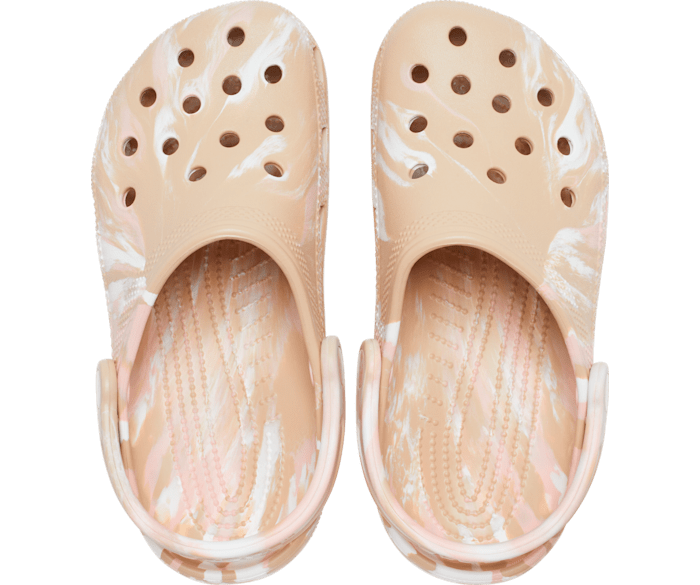 Water store marble crocs