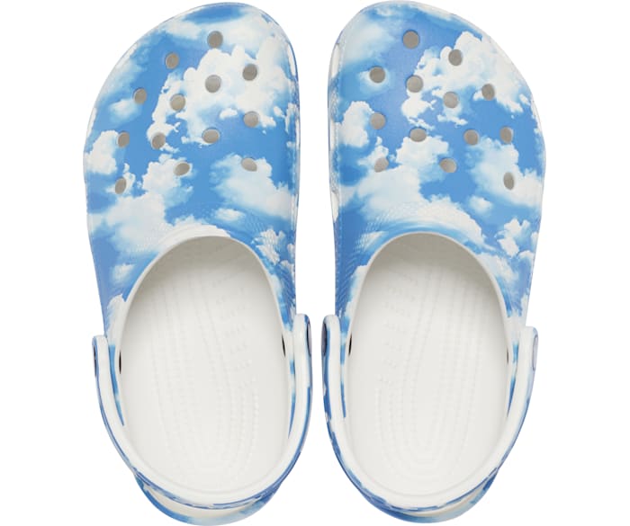 Blue cloud crocs shop