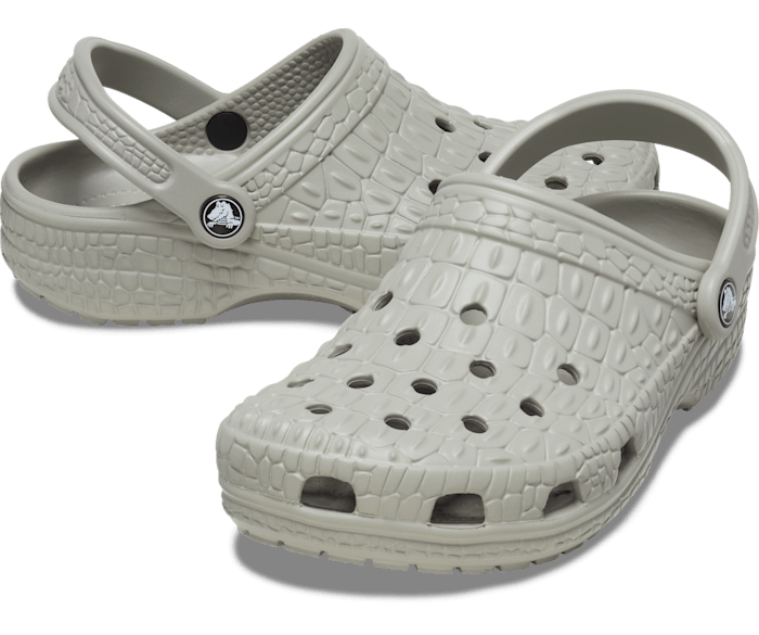 Croc skin crocs top