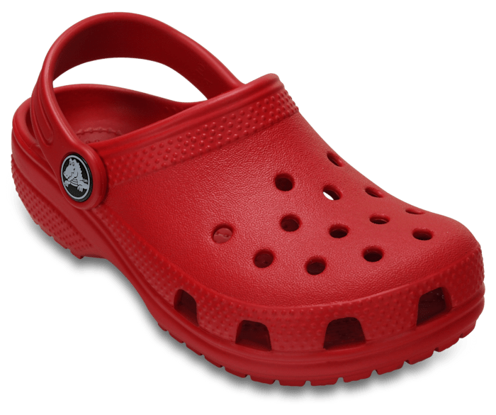 Red clearance clog crocs