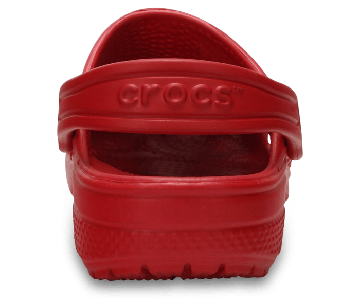Red clearance clog crocs