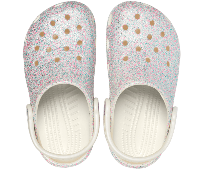 Crocs shop oyster glitter
