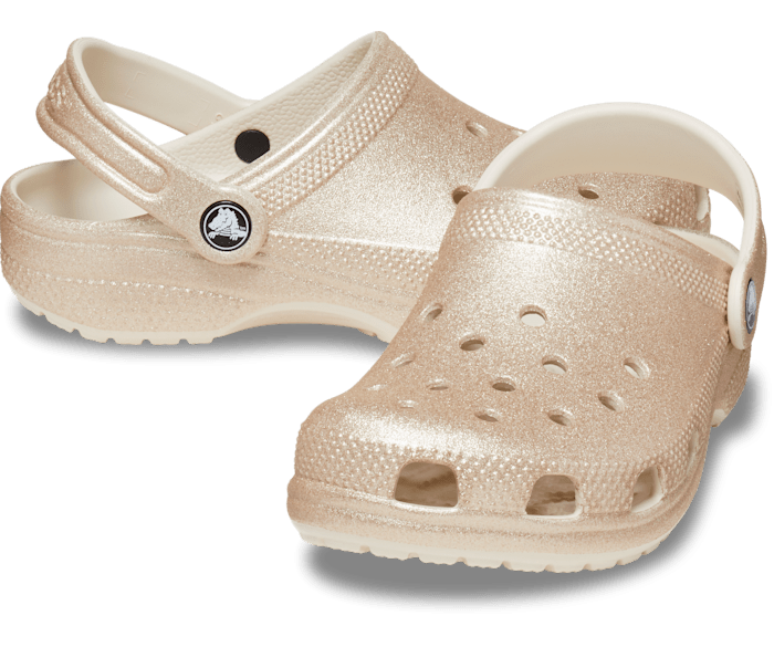 Crocs classic glitter best sale clog