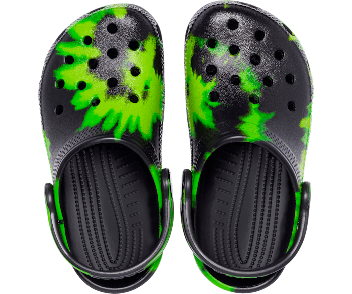 Tie dye kids 2025 crocs