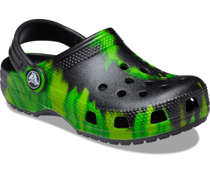 Kids Classic Tie Dye Graphic Clog