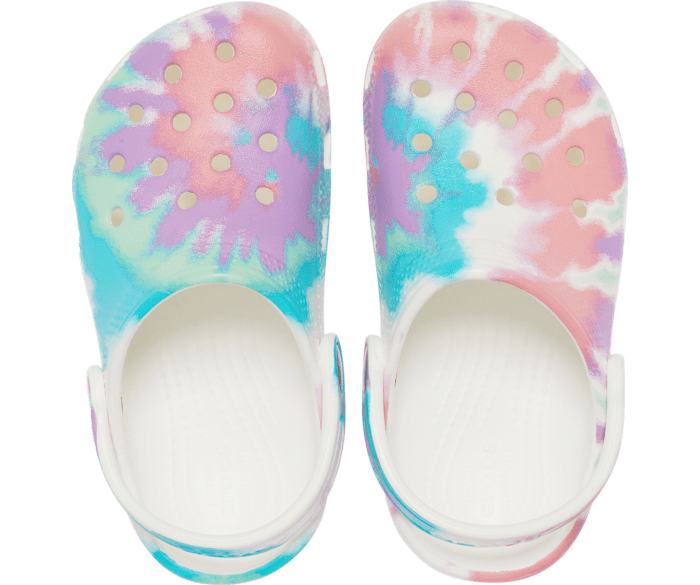 Kids Classic Tie Dye Graphic Clog