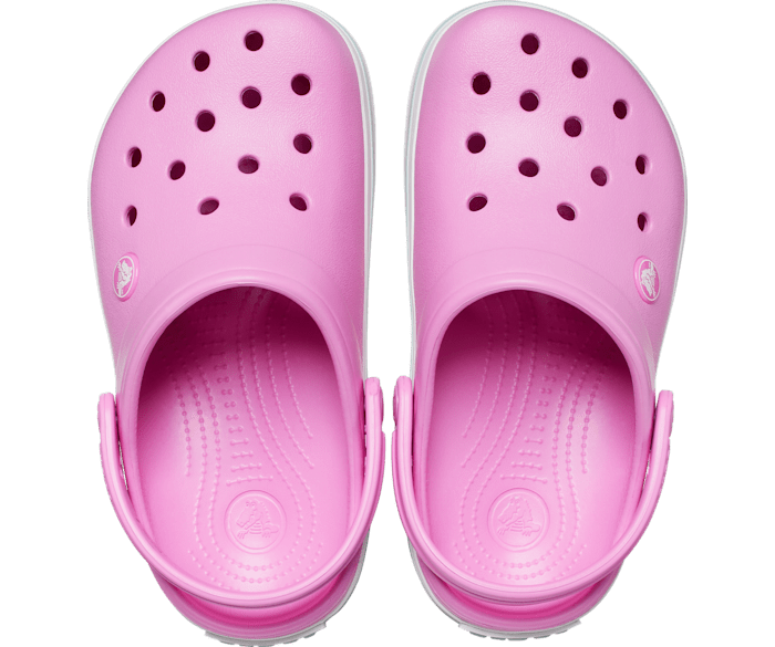 Pink crocs without holes online