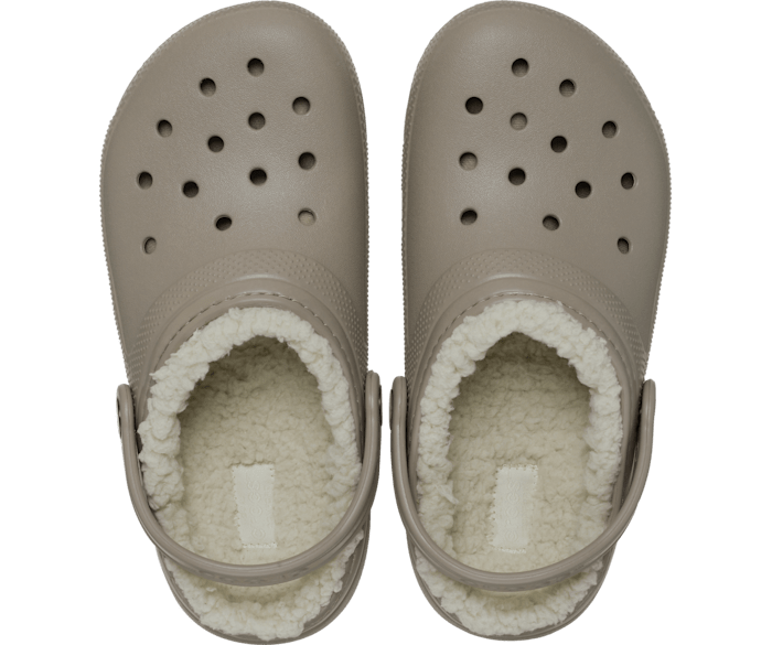 Lined crocs for kids sales