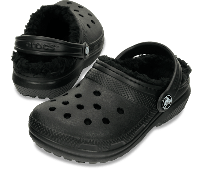 Kids shop furry crocs