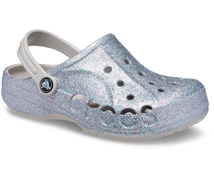 Crocs glitter hot sale shoes