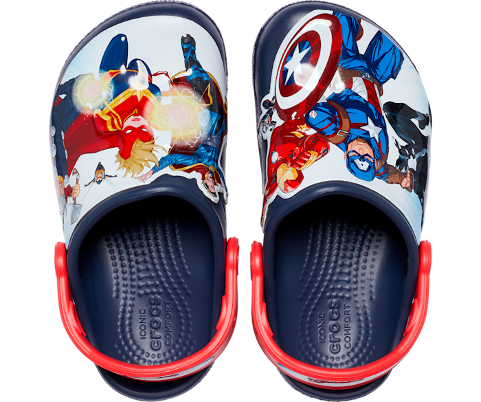Kids Crocs Fun Lab Avengers Patch Clog
