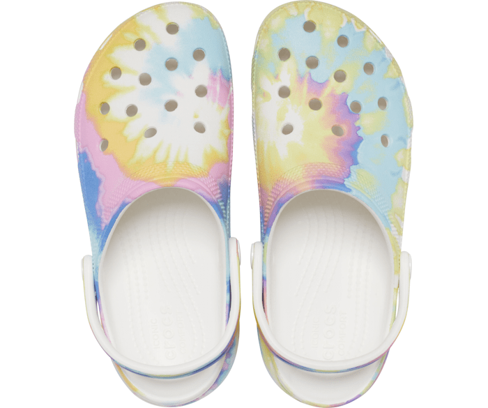 pastel tie dye crocs near me