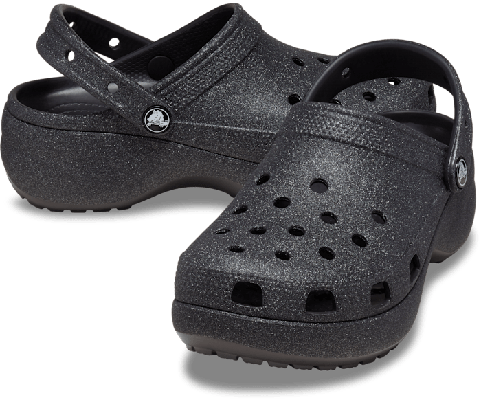 Fake platform crocs top