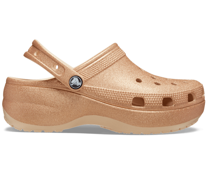 Womens glitter crocs discount
