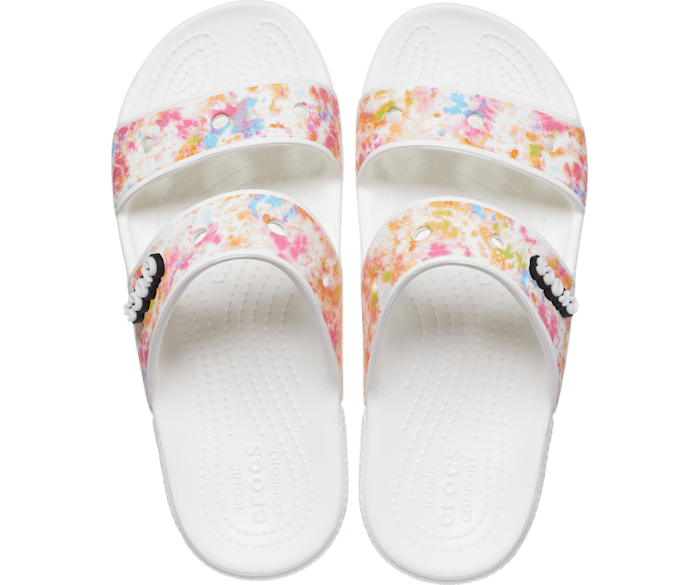 Croc slides tie best sale dye