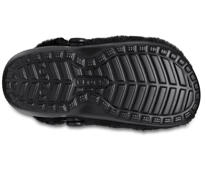 Crocs with fur black hotsell