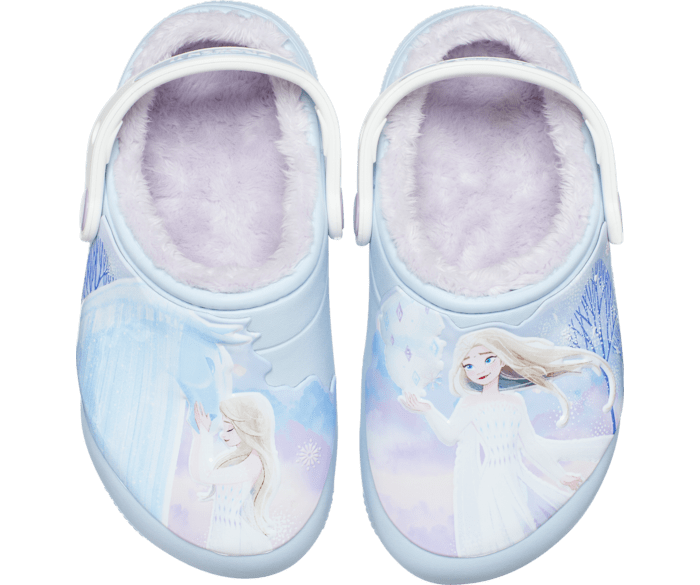 Frozen best sale lined crocs