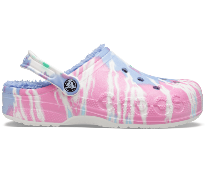 Tie dye lined hotsell crocs