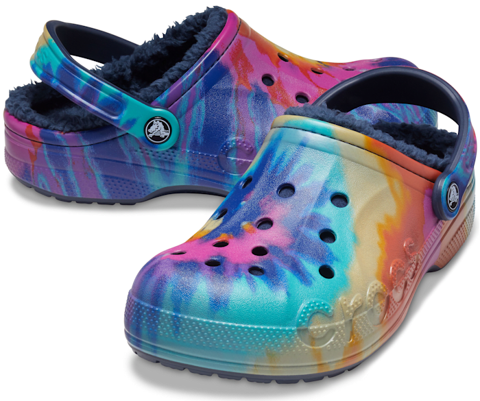 Baya Lined Tie Dye Graphic Clog