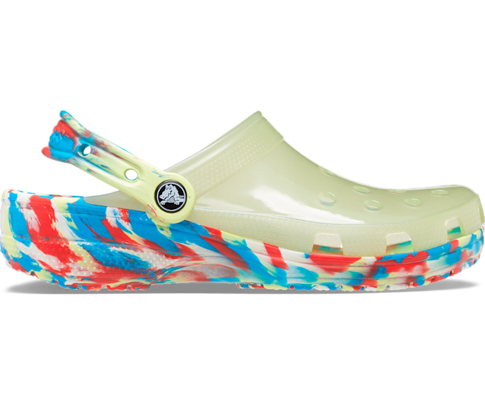 mens marbled crocs