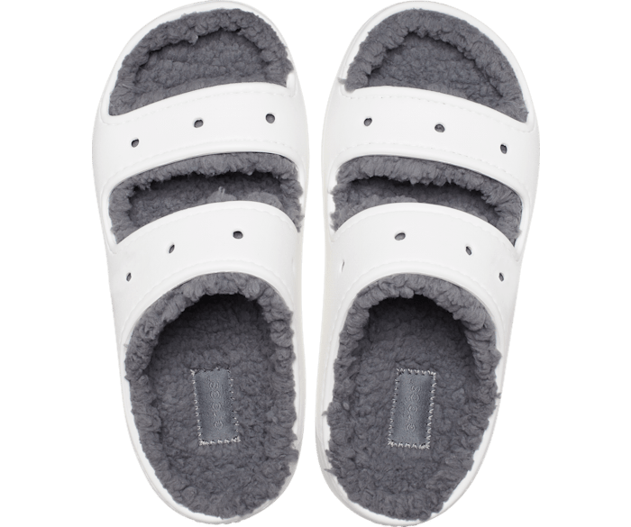 Crocs Classic Cozzzy Sandal White W10 M8